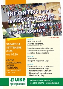 SABATO 14 SETTEMBRE ORE 09.30 PRESENTAZIONE GIRONI 24/25 