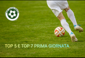TOP 5 TOP 7 - 1° GIORNATA 